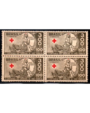 1935 C89 3ª Conferencia Panamericana da Cruz Vermelha 26.312 Mint