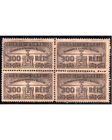 1936 C105 1º Congresso de Numismática Brasileiro em São Paulo 26.314 Mint