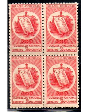 1936 C110 1º Congresso Nacional de Direito Judiciário - RJ 26.326 Mint