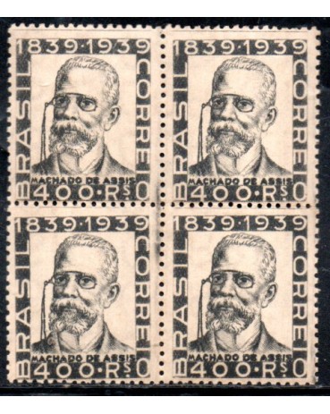 1940 C152 Centenário do Nascimento de Joaquim Maria Machado de Assis 26.347 Mint