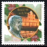 C2141 100 Anos da Morte de Luiz de Queiroz - ESALQ 26.401 Novo com Goma pontos de oxidação