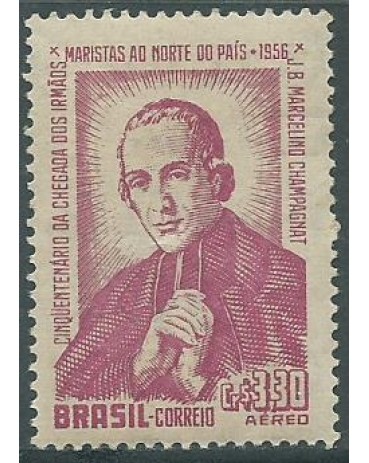 A078  IRMÃOS MARISTAS AO NORTE 1956 MINT 2262