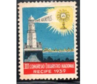 Terceiro Congresso Eucarístico Nacional - Recife 1939 - 26.453 Mint