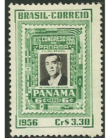 C384  - PRESIDENTES AMERICANOS NO PANAMÁ 1956 - NOVO  GV02268
