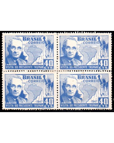 1947 C230 Visita do Presidente dos Estados Unidos Harry S. Truman 26.534 Novo
