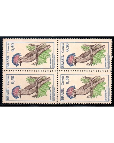 1968 C602 Pássaros Brasileiros - Papa - Mosca 26.544 Mint
