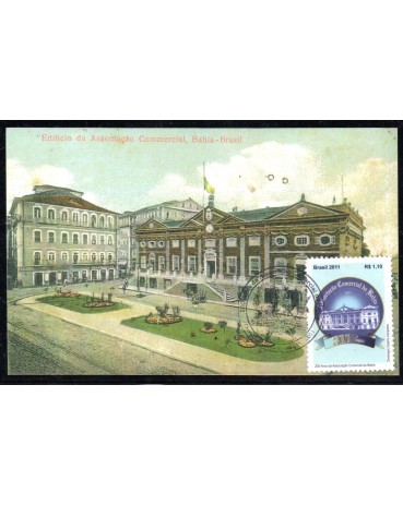 2011 200 Anos da Associação Comercial da Bahia - Foto postal 26.633 - LP