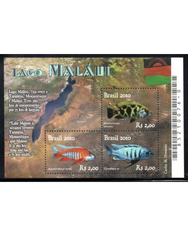 B158 Relações Diplomáticas - Maláui - Lago Maláui 26.637