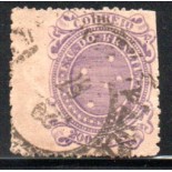 CR73 - 1890/1894  - 200 Réis - Violeta 26.658 - Carimbado Deslocamento 