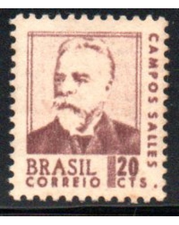 R533 - 1967 Antigos Presidentes da República - Campos Sales 26.660 Falha na coloração