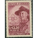 A085 /1957  ESCOTEIRO BADEN POWELL 1957  -  2290  M