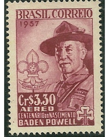 A085 /1957  ESCOTEIRO BADEN POWELL 1957  -  2290  M