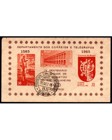 1965 B16 4º Centenário do Rio de Janeiro CBC-BAHIA 26.671 Novo LP