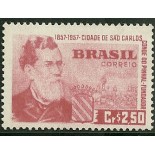 C394  NOVO - 100 ANOS DE S.CARLOS/SP 1957  FC02299