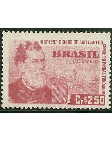 C394  NOVO - 100 ANOS DE S.CARLOS/SP 1957  FC02299