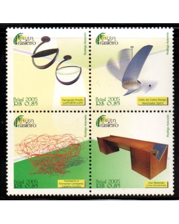 C2636/2639 Design Brasileiro 26.752 Mint