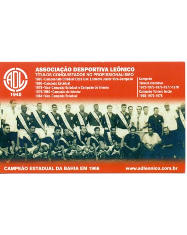 Associação Desportiva Leônico - Salvador - Bahia 26.814