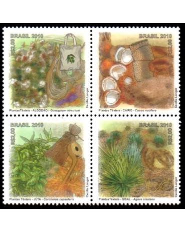 C3011/3014 Série Plantas Têxteis 26.823 Mint