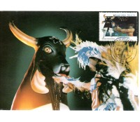 2004 Máx. Postal 241 Festival de Parintins - Caprichoso 26.844 carimbo datador