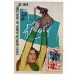 1959 Máx. Postal Brasil Campeão Mundial de Basketball de 1959 26.894