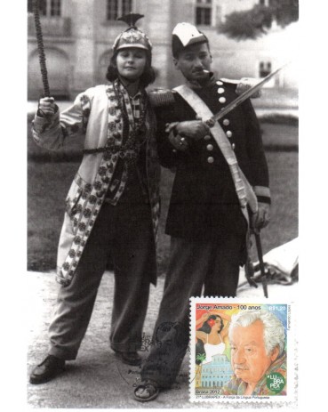 2012 Máx. Postal Jorge Amado 100 Anos 21ª Lubrapex 26.908