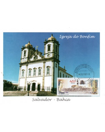 1999 Máx. Postal 450 Anos de Salvador- Bahia 26.915