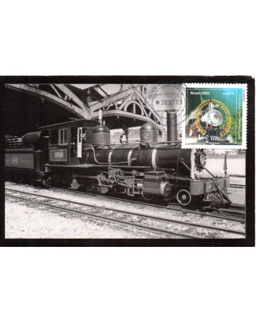 2003 Máx. Postal Trem Maria Fumaça 26.919