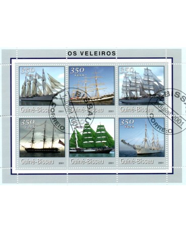 Embarcações Guiné Bissau 2001 " Veleiros" 27.013 Sem uso