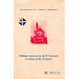 1965 Folhinha Oficial FO-15 IV Centenário do Rio de Janeiro 27.049