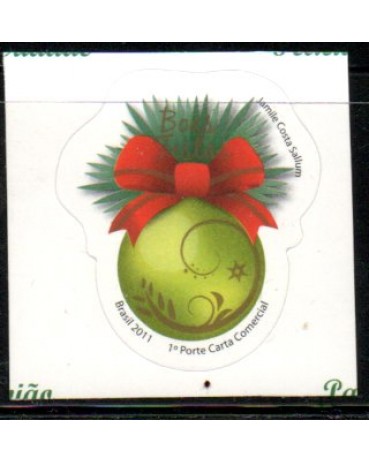 C3140 Natal 2011 Bola Verde 27.144 Mint