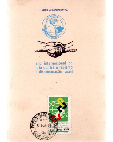1971 Ano Internacional da Luta Contra o Racismo e Discriminação Racial 27.193