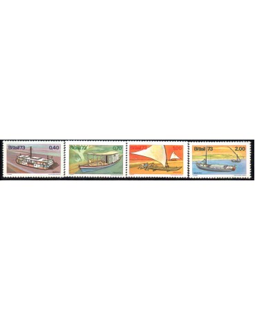 C819/822 Série Divulgação das Embarcações Típicas Brasileiras 27.207 Mint