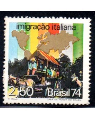 C843 Imigração Italiana 27.210 Mint