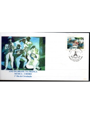 2005 Fdc Ano do Brasil na França Música - Choro 27.225