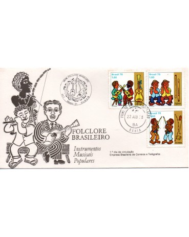 Fdc 158 - 78 Folclore Brasileiro 27.240