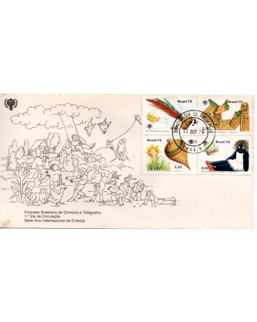 Fdc 188-1979 Ano Internacional da Criança 27.248