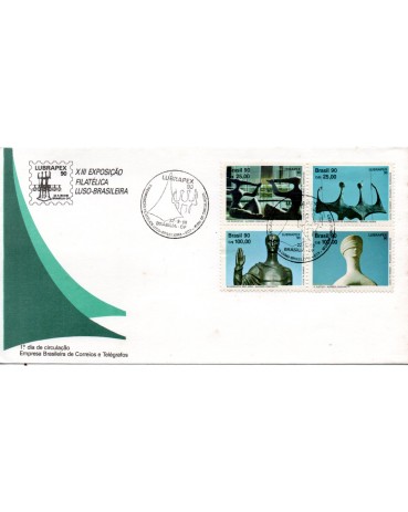Fdc 514/1990 Lubrapex 90 -  27.272