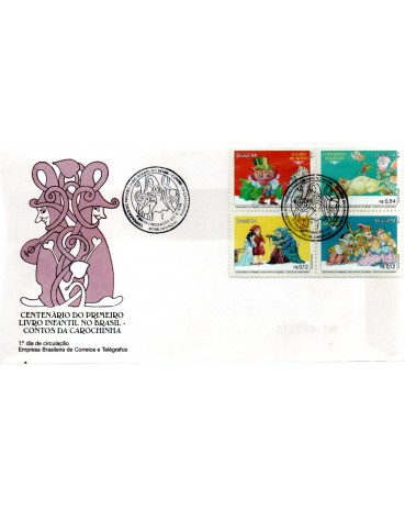Fdc 628/1994 Centenário do Primeiro Livro Infantil no Brasil - Contos da Carochinha 27.289