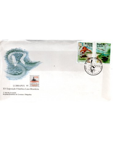 Fdc 655/1995 Lubrapex 95 - 27.292  