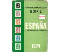 Espanha 1974 Catalogo Unificado Edifil usado 27.307  Consulte Frete