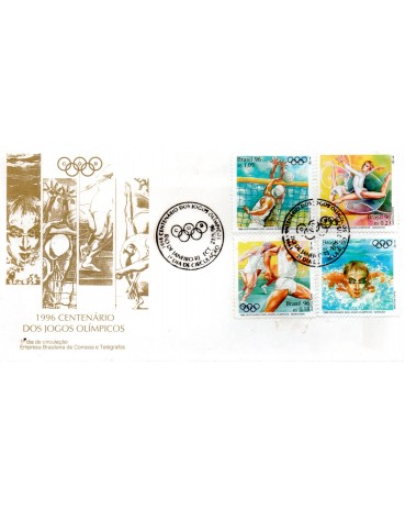 Fdc 675/1996 Centenário 1ª Olímpiada Era Moderna - Atenas 27.318