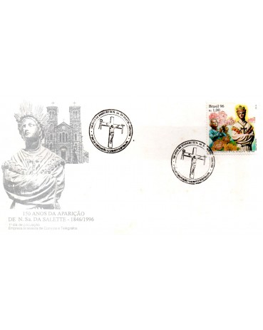 Fdc 684/1996 150 Anos da Aparição de N. Sa. da Salette 27.320