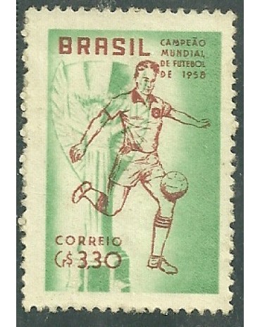 C430 N - BRASIL CAMPEÃO DE FUTEBOL EM 1958