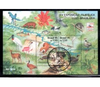 1995 B101 XV Exposição Filatélica Luso-Brasileira 22.330a CBC Dia da Filatelia Juvenil 