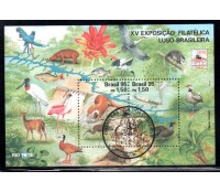 1995 B101 XV Exposição Filatélica Luso-Brasileiro 22.337 CBC Dia dos Correios 