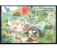 1995 B101 XV Exposição Filatélica Luso-Brasileiro 22.335 CBC Dia da Filatelia Temática