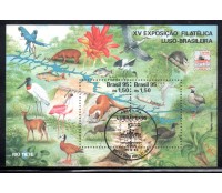 1995 B101 XV Exposição Filatélica Luso-Brasileiro 22.334 CBC Abertura da Lubrapex 95