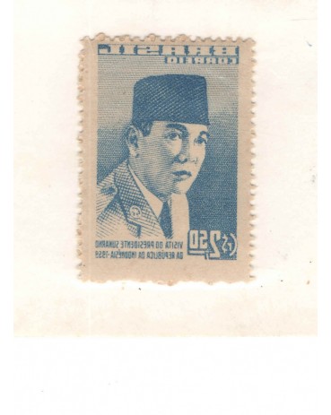 C432 MINT - PRESIDENTE SUKARNO DA INDONÉSIA 1959