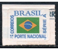 R717 Bandeira Nacional  5 Comprovante de Franqueamento - Autoadesivo 27.410 N