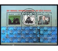 1989 Bloco 82 20º Bienal Internacional  de São Paulo 27.443 CPD Usado